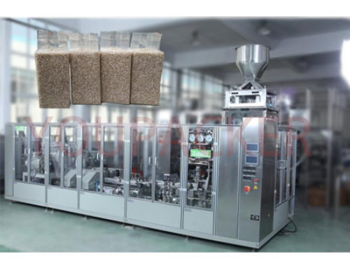 YV500 Brick type vacuum packing machine for granuals & powder